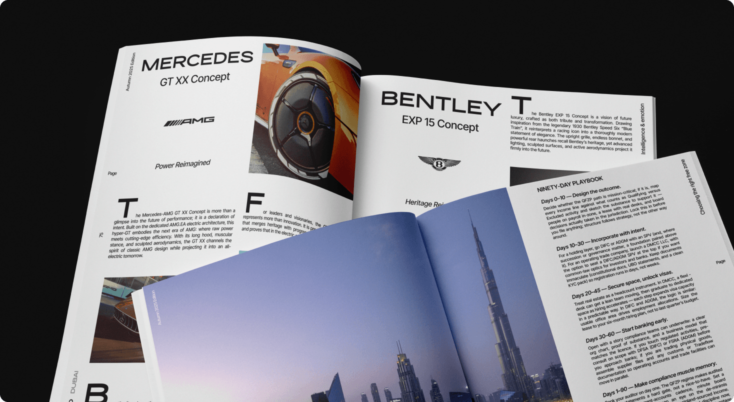 Concept visualization for the project