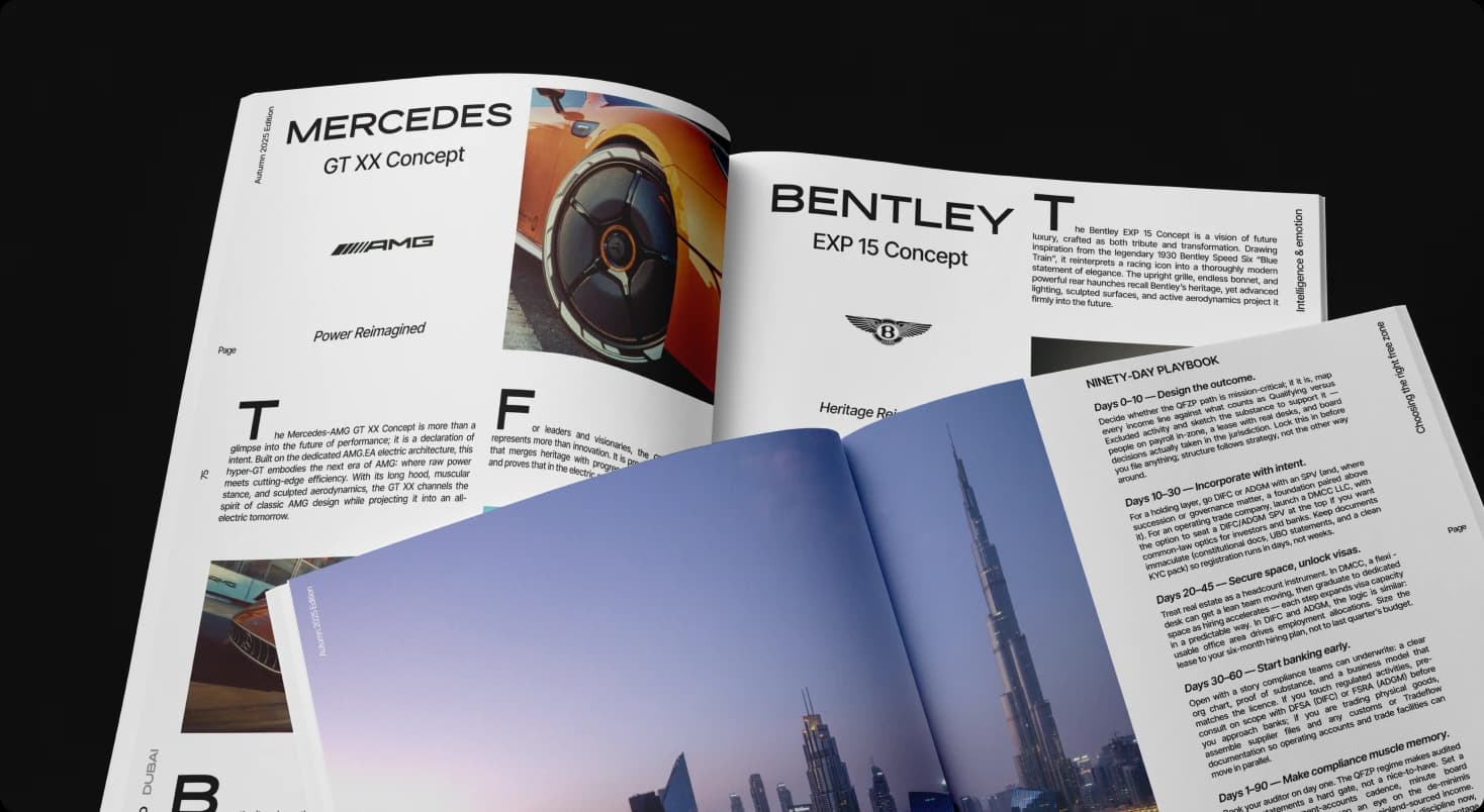 Concept visualization for the project